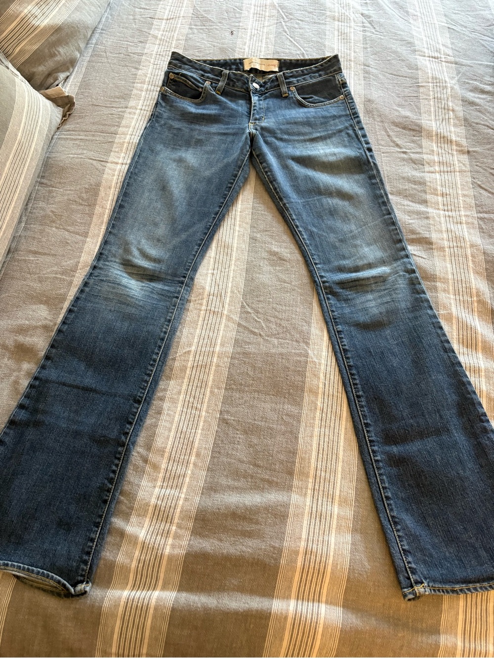 Paper Denim & Cloth Women's Flare Jeans - Medium Blue Wash